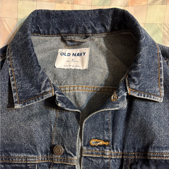 Men’s Old Navy Blue Jean Jacket - Picture 1 of 7